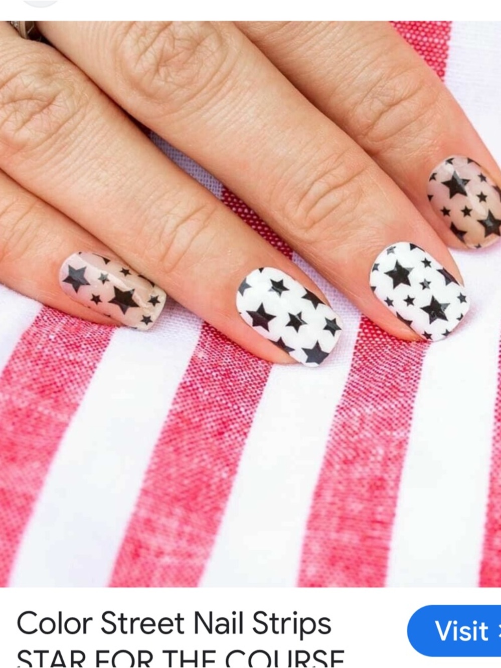 Color Street Star For The Course FDL042 100% real nail polish  16 NIP